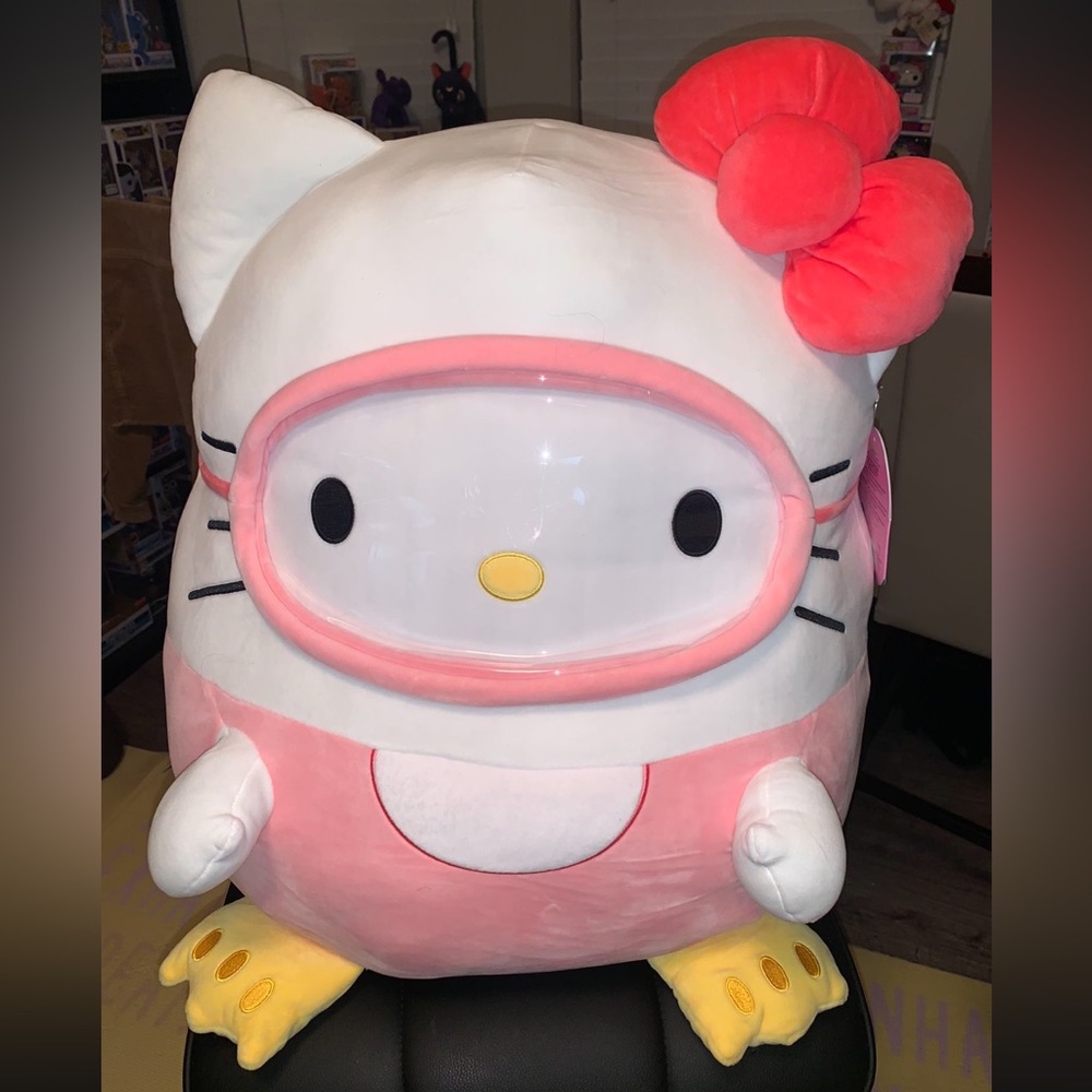 Scuba Gear Hello Kitty Squishmallow 22” Sanrio